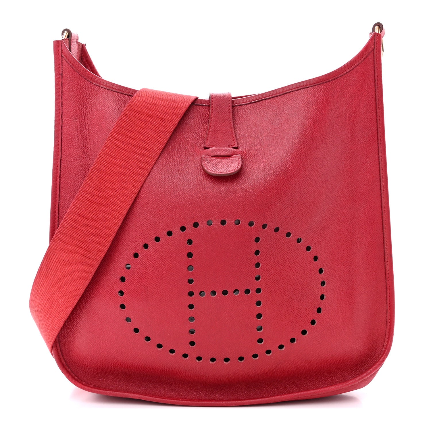 Hermes Courchevel Evelyne PM Rouge Vif 1 of 19