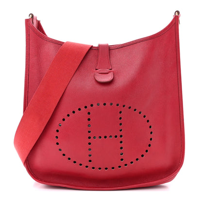 Hermes Courchevel Evelyne PM Rouge Vif 1 of 19