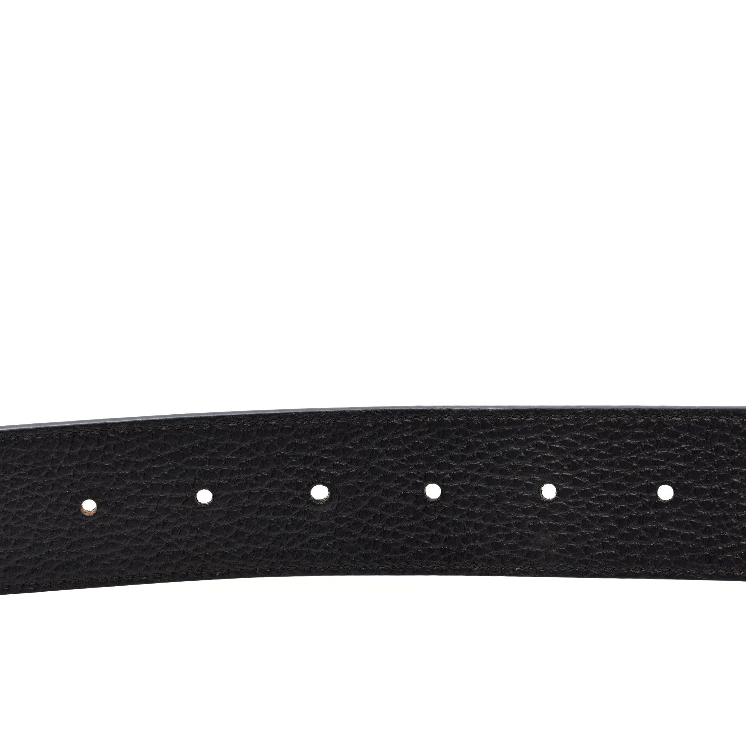 Gucci Dollar Calfskin Double G Reversible 37mm Belt  90 36 Black New Acero 4 of 5