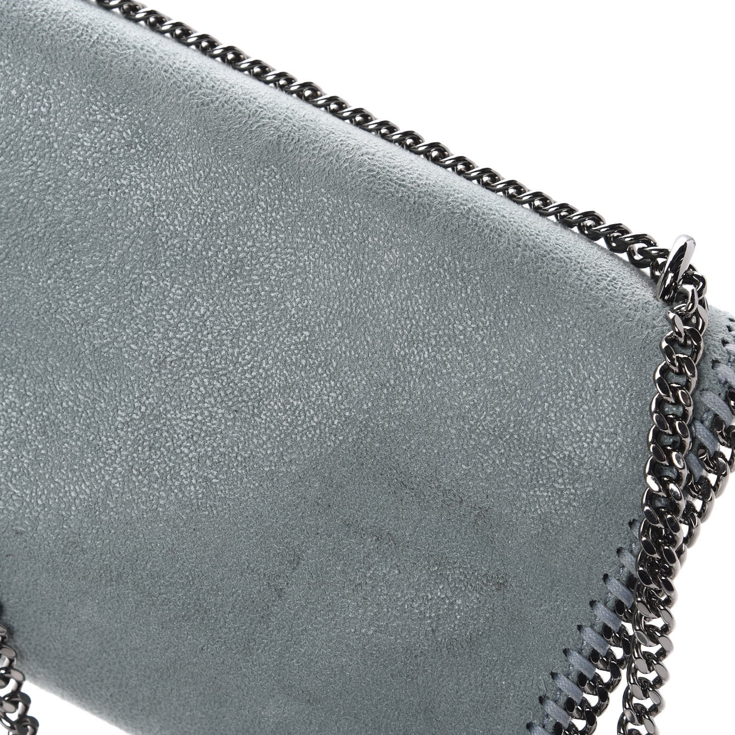 Stella McCartney Shaggy Deer Falabella Messenger Light Blue 10 of 11