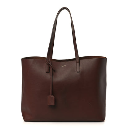 Saint Laurent Calfskin Large Shopping Tote Old Brandy 3 of 12