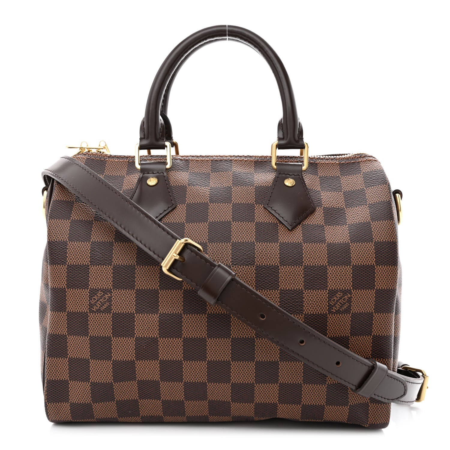 Louis Vuitton Damier Ebene Speedy Bandouliere 25 1 of 11