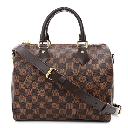 Louis Vuitton Damier Ebene Speedy Bandouliere 25 1 of 11