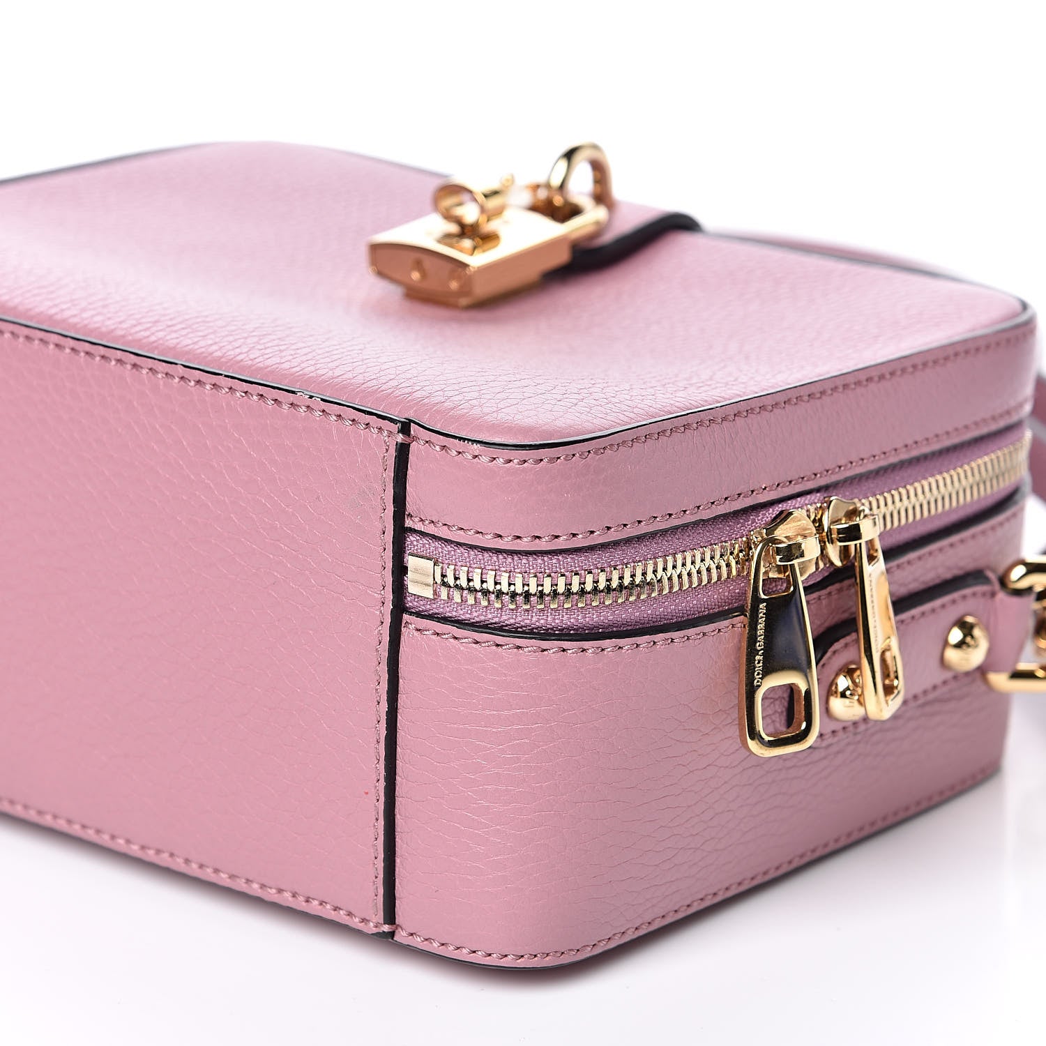Dolce & Gabbana Calfskin Miss Bonita Box Bag Pink 8 of 8