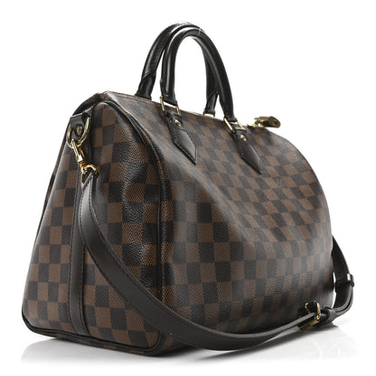 Louis Vuitton Damier Ebene Speedy Bandouliere 30 3 of 11