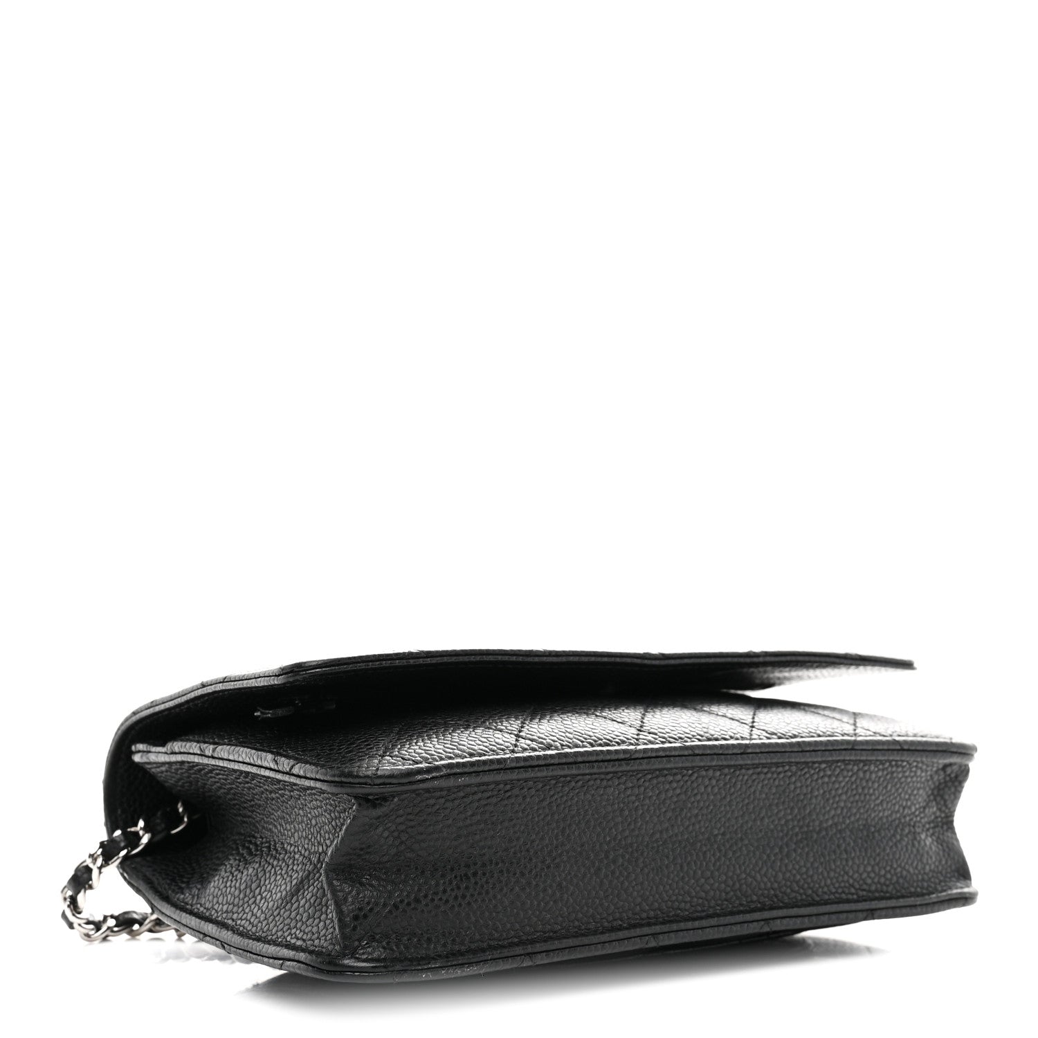 Chanel Caviar Quilted Wallet on Chain WOC Black 4 of 12