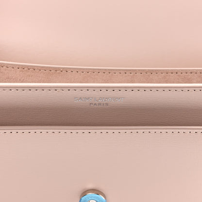Saint Laurent Calfskin Medium Monogram Sunset Marble Pink 6 of 10