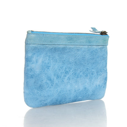 Balenciaga Agneau Classic Hardware M Porte-Monnaie Coin Purse Sky Blue 3 of 7