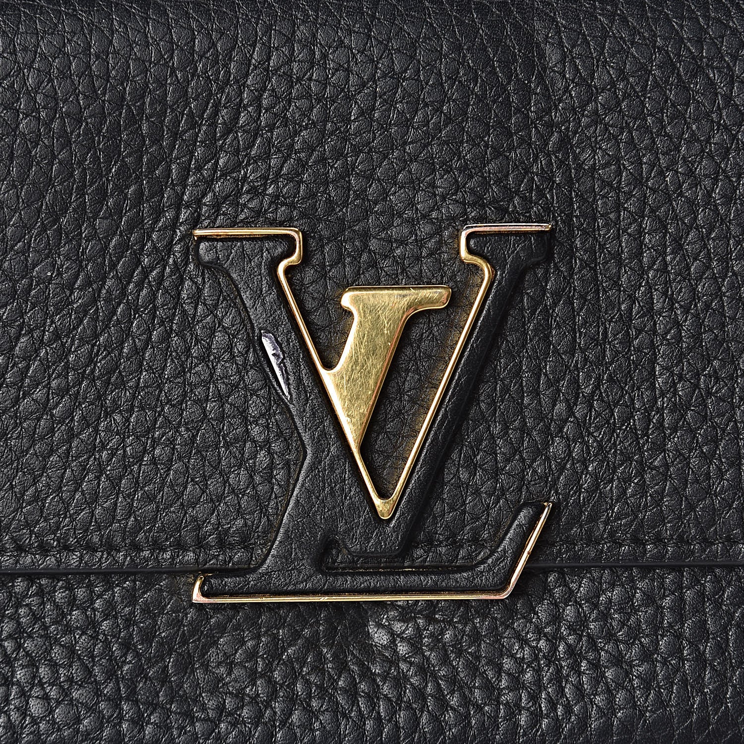 Louis Vuitton Taurillon Capucines Wallet Black 8 of 8
