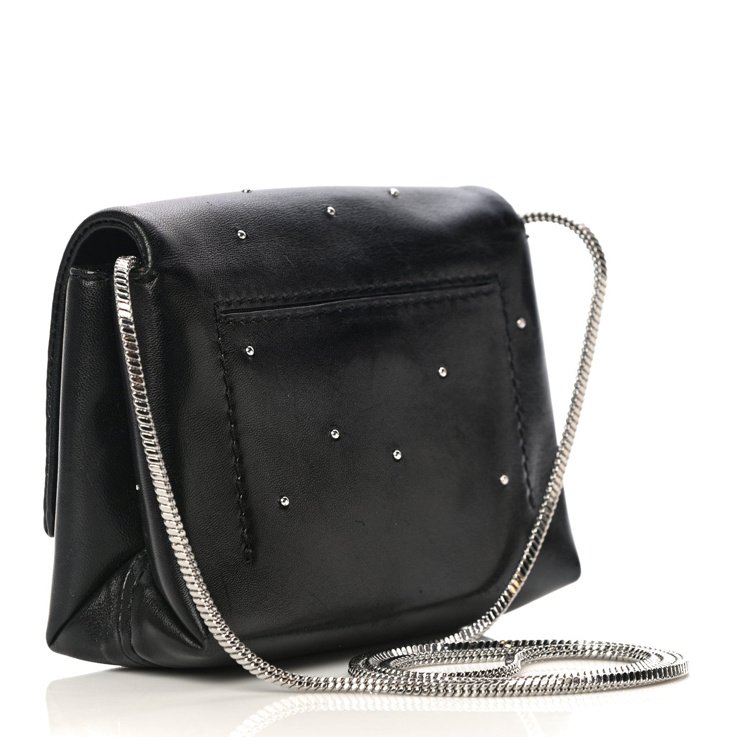 3.1 Phillip Lim Calfskin Alix Soft Flap Clutch Black 2 of 15