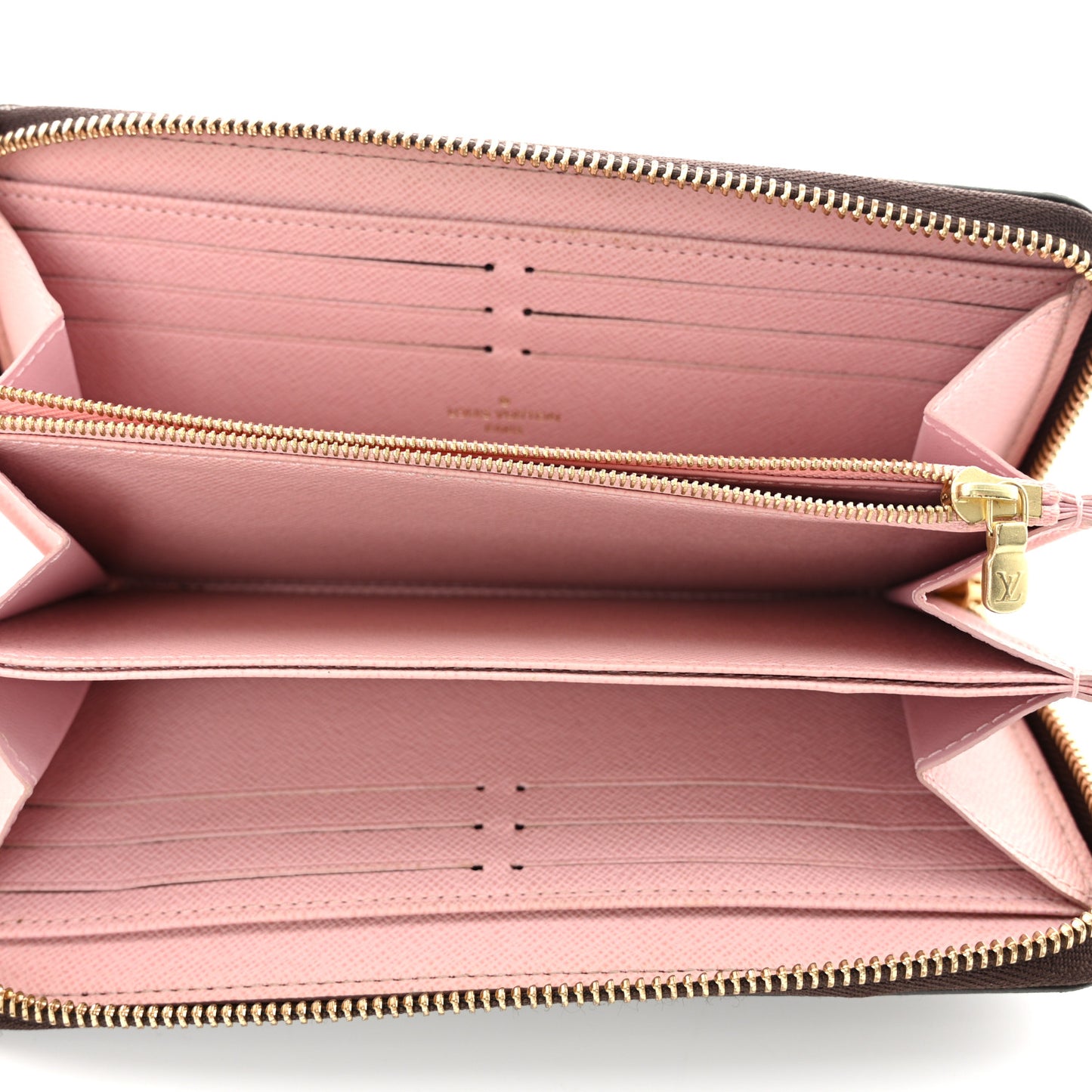 Monogram Zippy Wallet Rose Ballerine