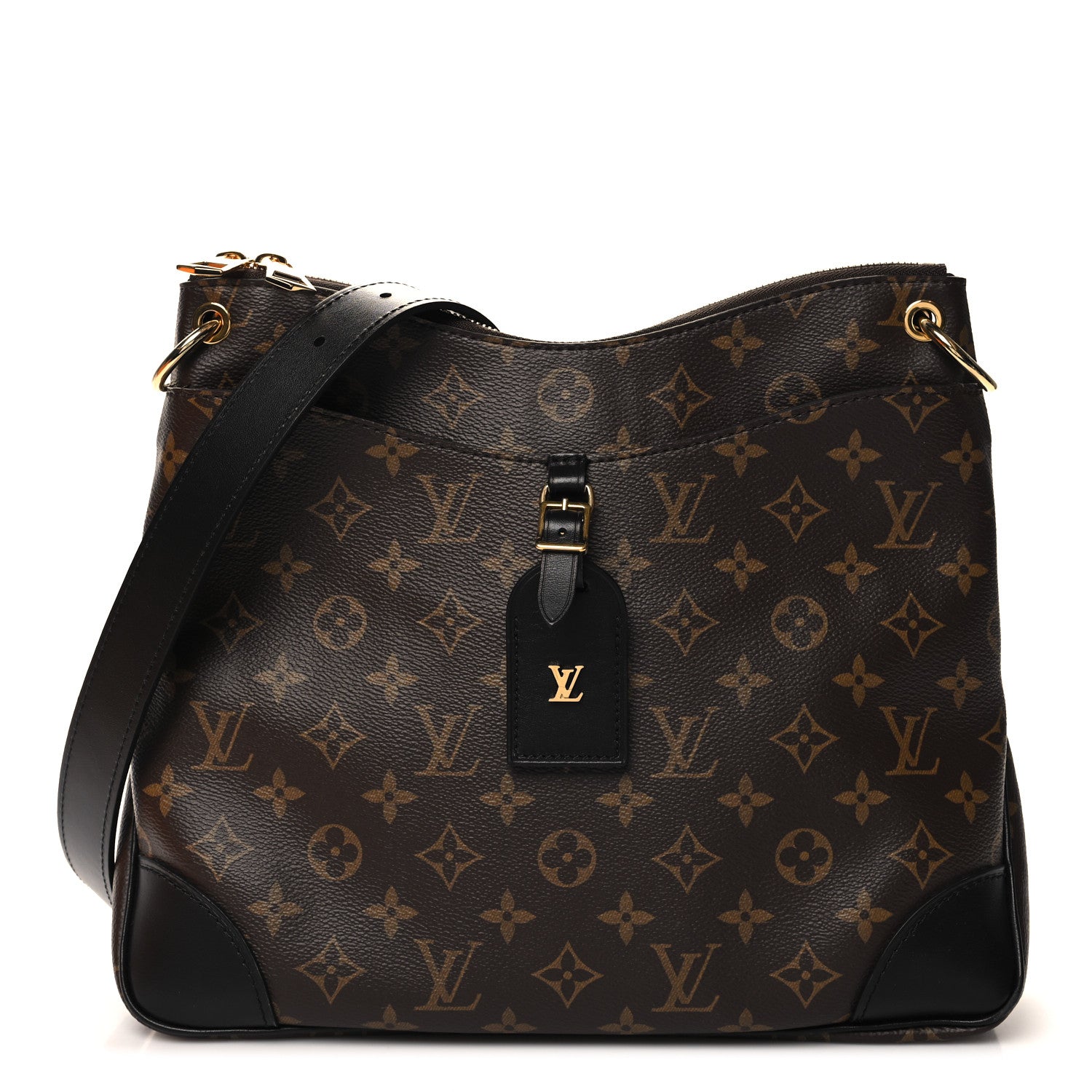 Louis Vuitton Monogram Odeon MM Black 1 of 11