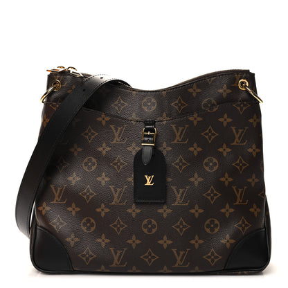 Louis Vuitton Monogram Odeon MM Black 1 of 11