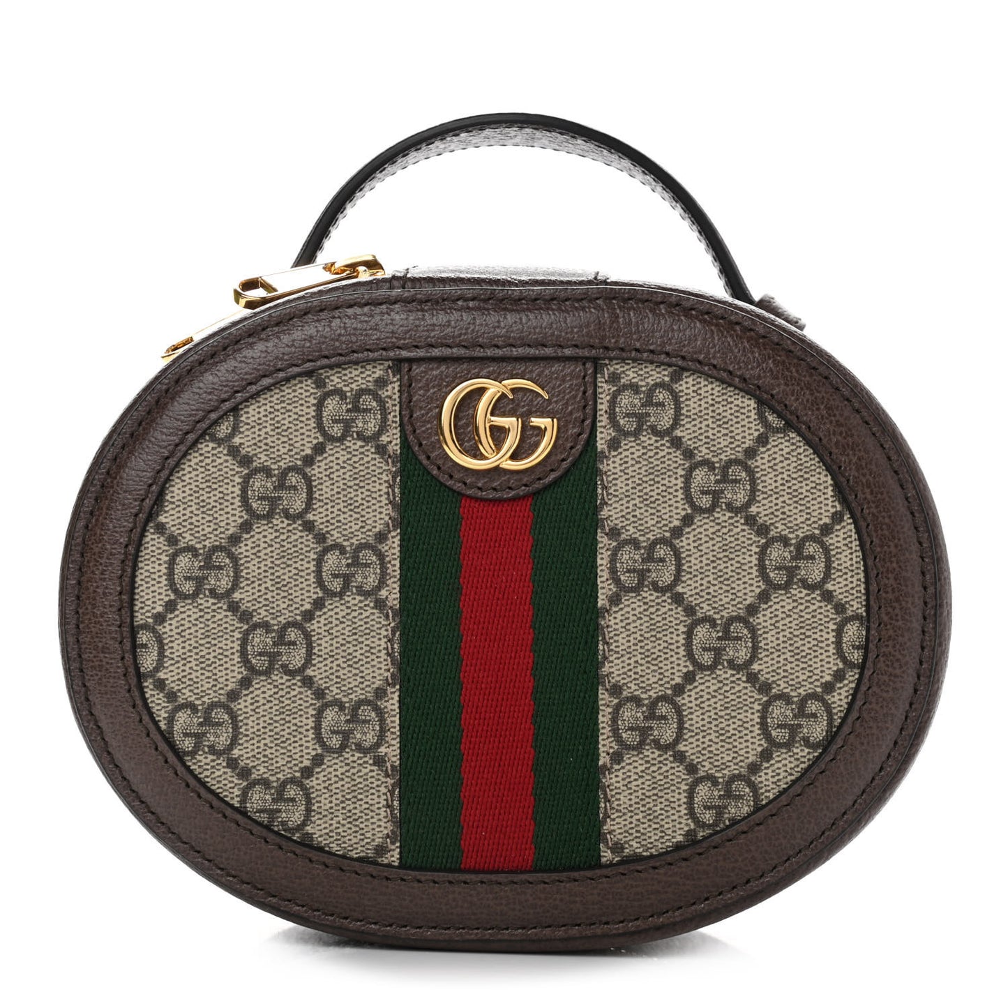GG Supreme Monogram Web Ophidia Beats Headphones Case Beige New Acero
