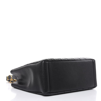 Chanel Caviar Quilted Grand Shopping Tote GST Black 4 of 11