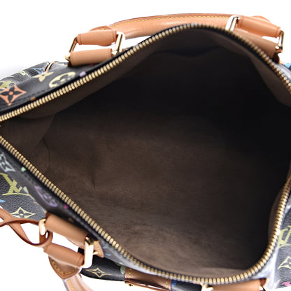 Louis Vuitton Monogram Multicolor Speedy 30 Black 5 of 11