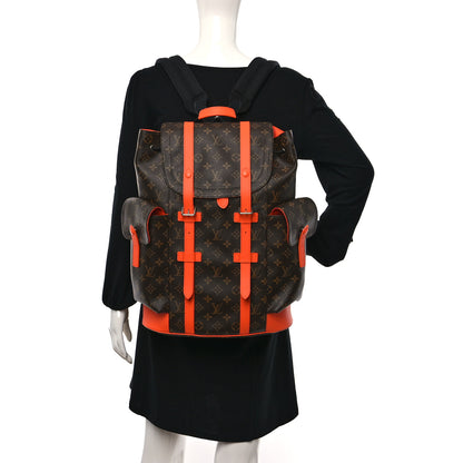 Louis Vuitton Monogram Macassar Christopher MM Backpack Orange 1421865 – FASHIONPHILE