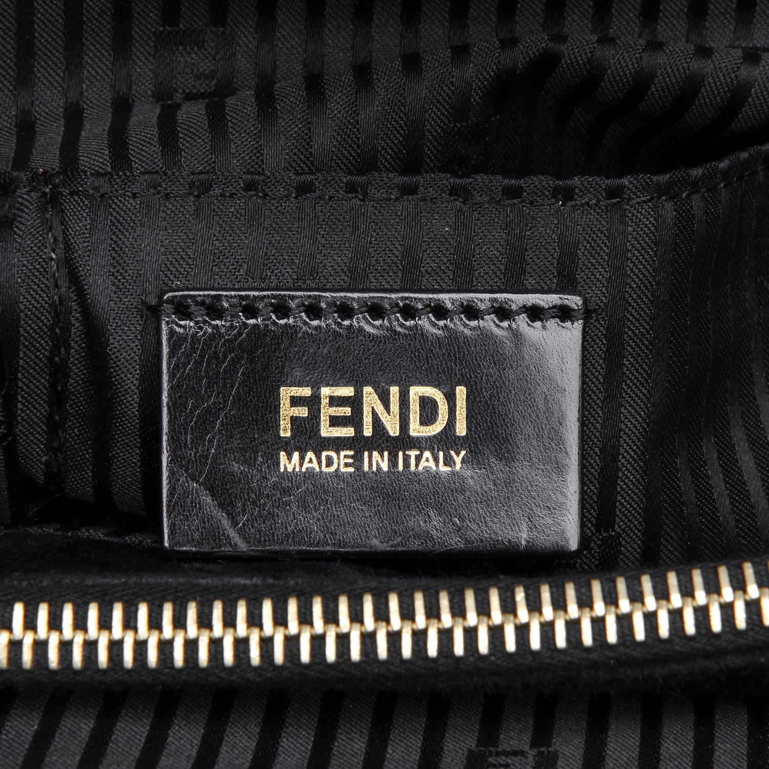 Fendi Vitello Elite Medium 2Jours Tote Black 6 of 7