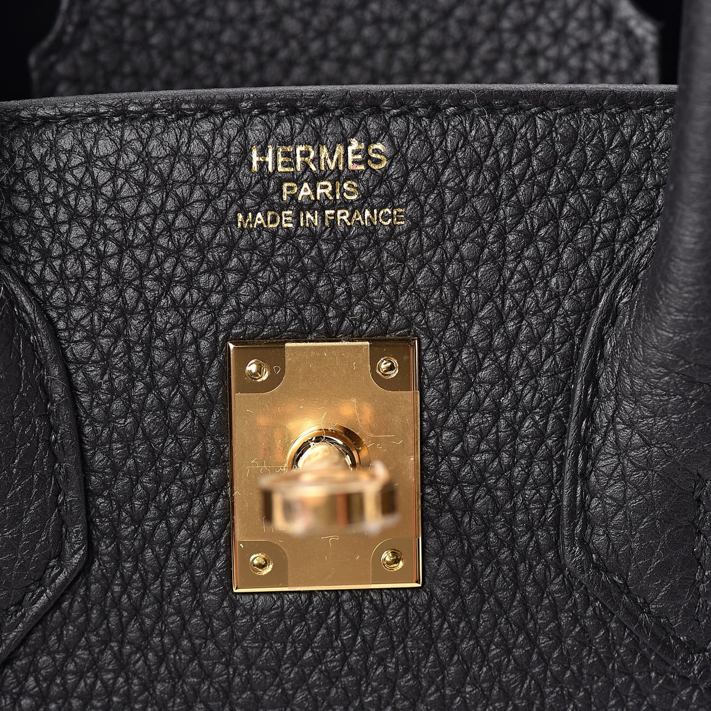 Togo Birkin 25 Black