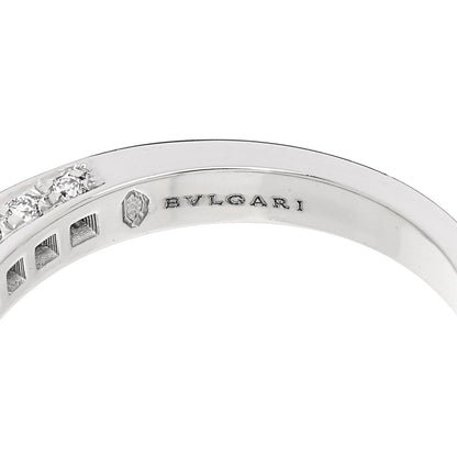 Bulgari Platinum Diamond .34ct B.Zero1 Engagement Ring 53 6.5 5 of 7