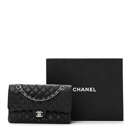 Chanel Caviar Quilted Medium Double Flap Black 11 of 11