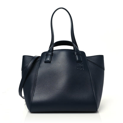 Loewe Calfskin Small Hammock Nugget Shoulder Bag Navy 1 of 8