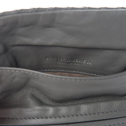 Bottega Veneta Nappa Intrecciato Small Chain Crossbody Light Grey 6 of 11