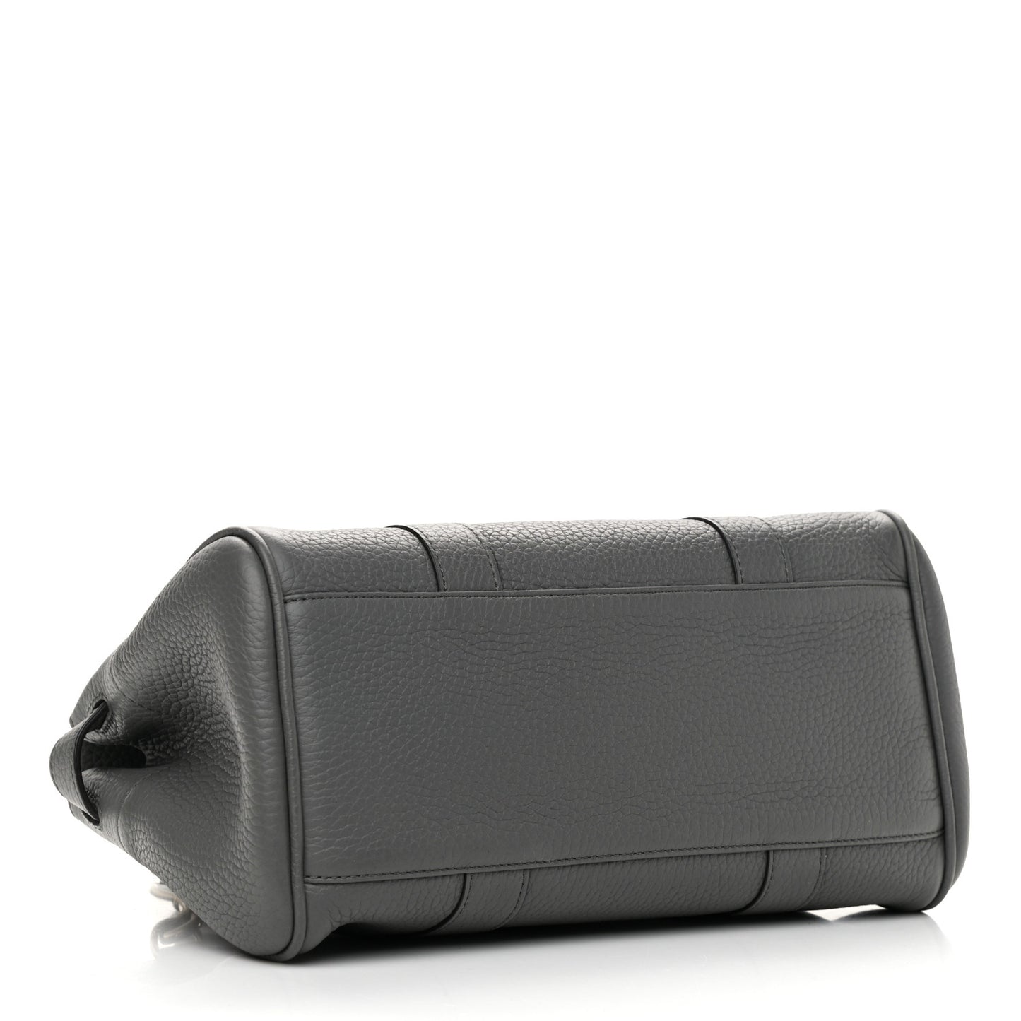 Classic Grain Small Bayswater Satchel Mole Grey