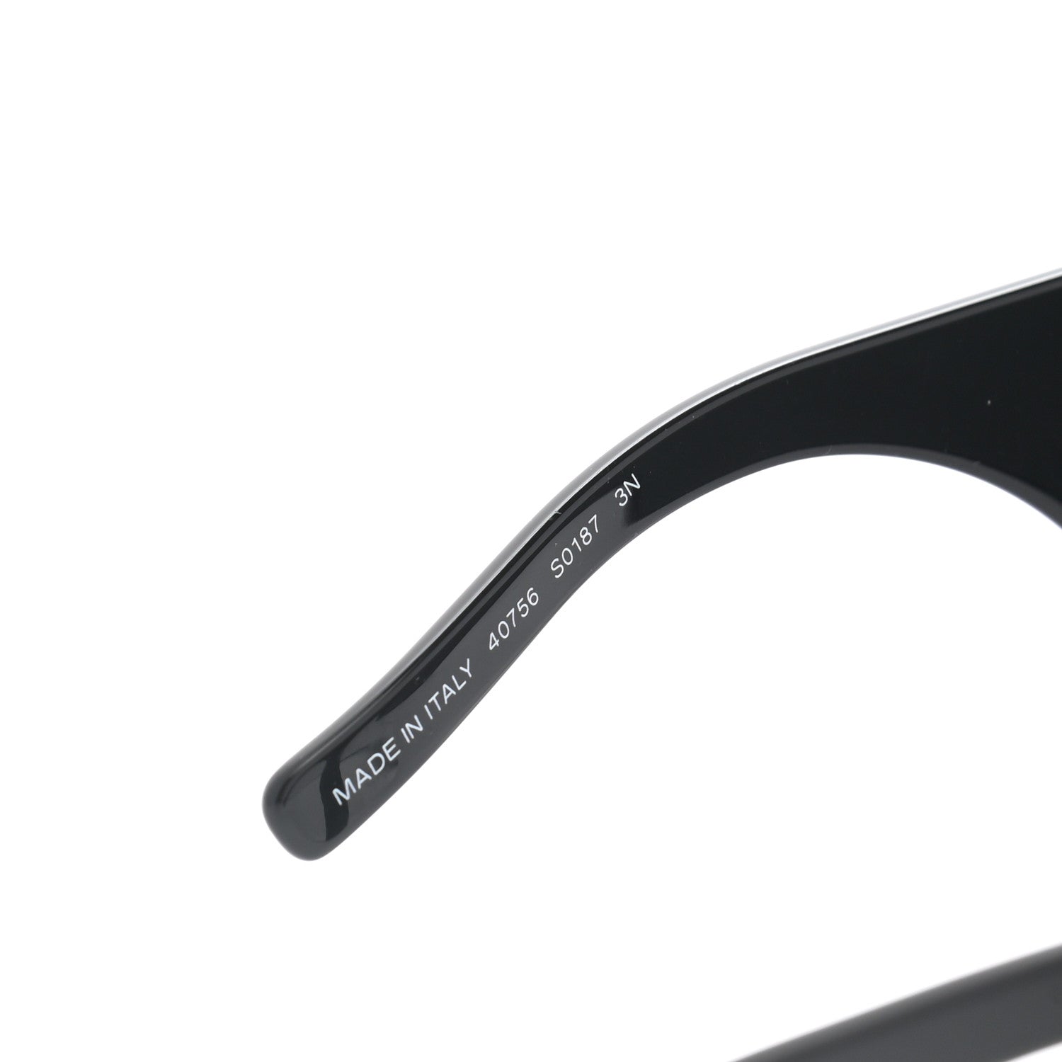 Chanel Acetate Sideburn Sunglasses 40756 Black 6 of 8