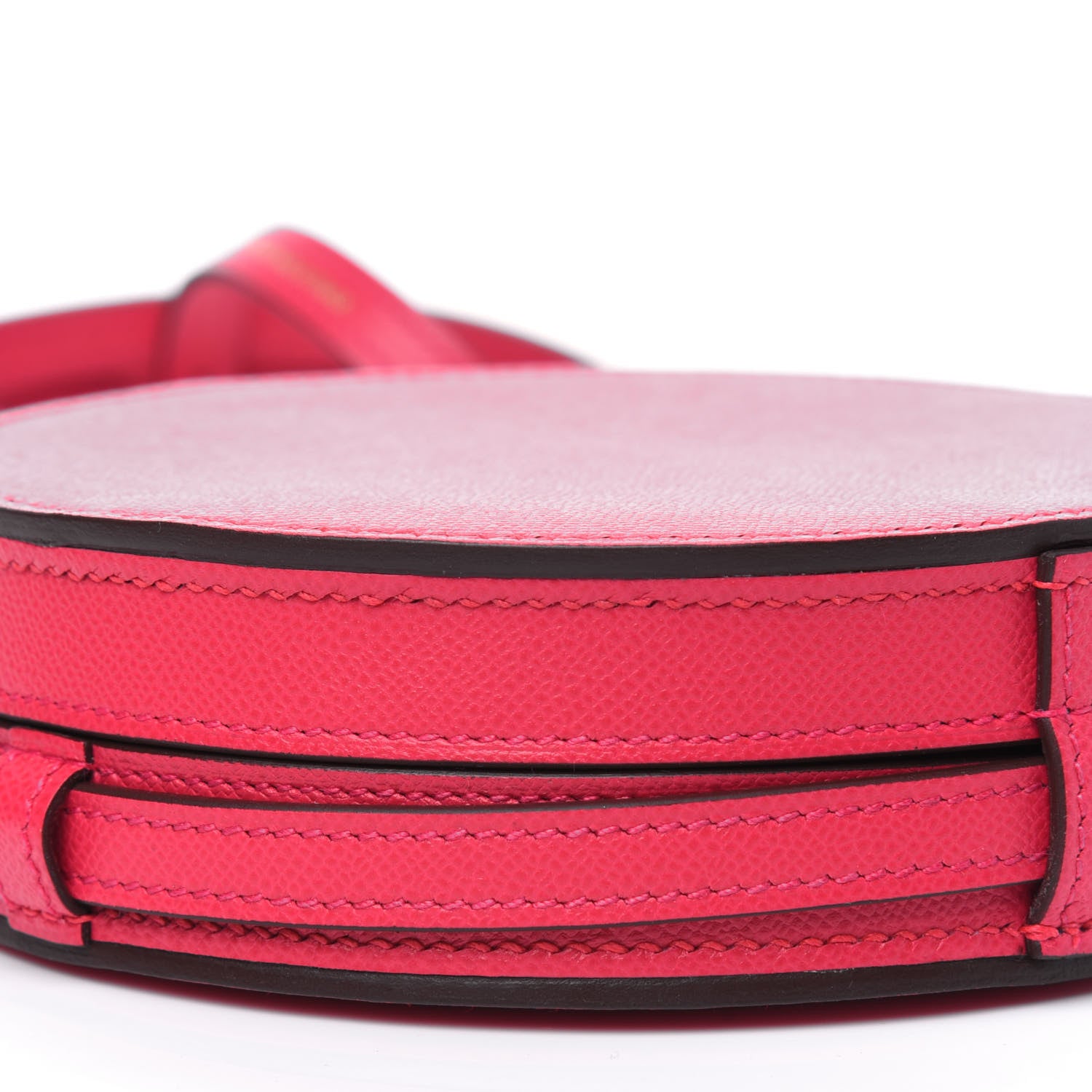 Hermes Epsom Pommette Blush Case Rose Extreme 8 of 11