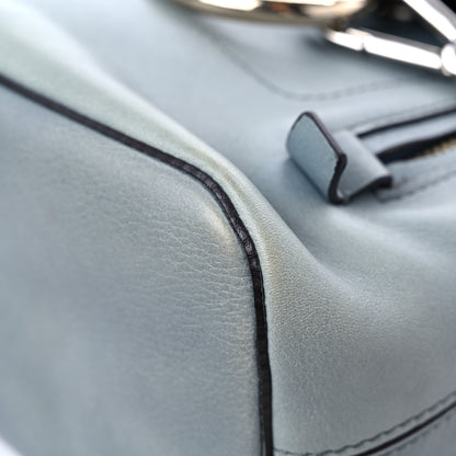 Chloe Suede Calfskin Mini Faye Backpack Washed Blue 8 of 19