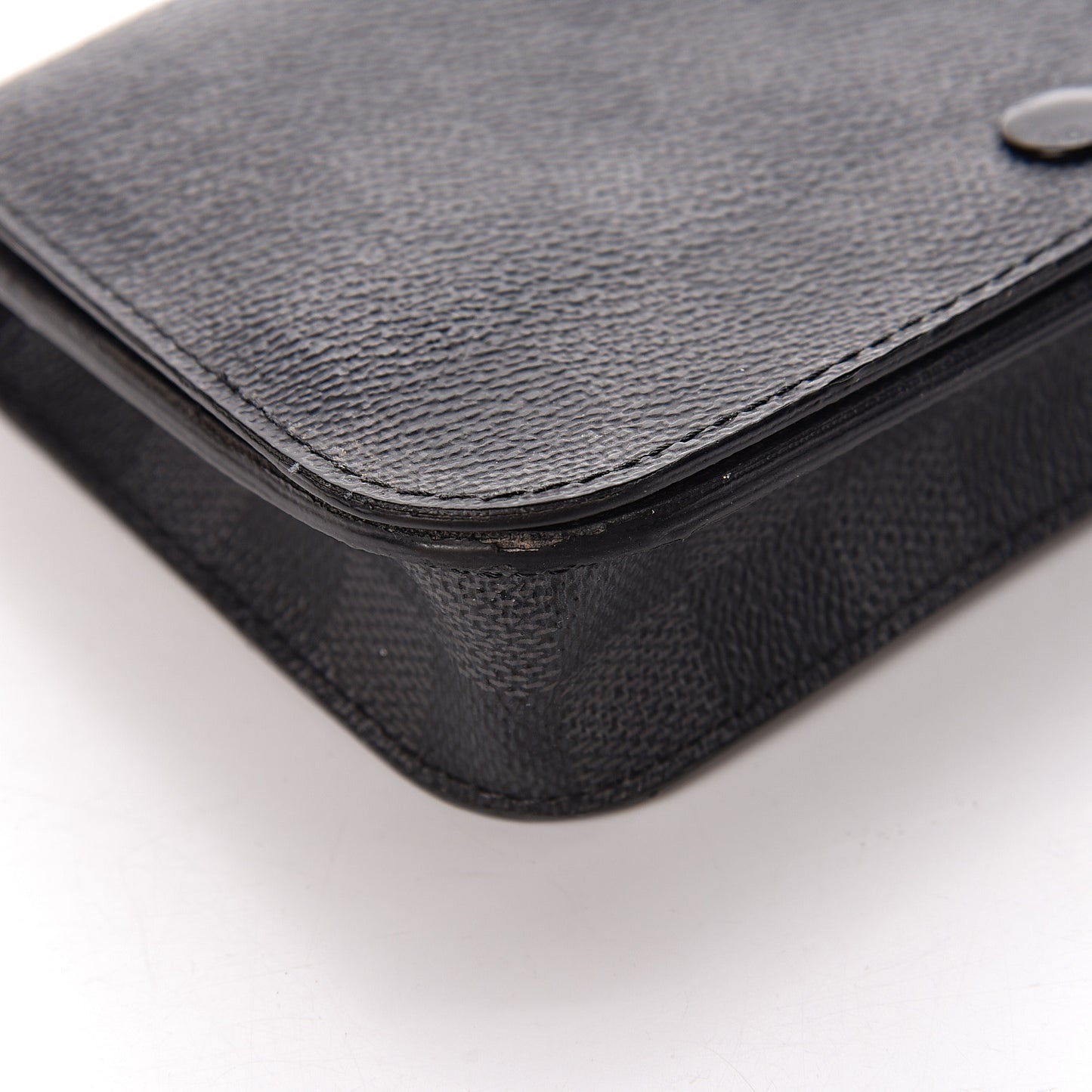 Damier Graphite Pouch Belt 95 38