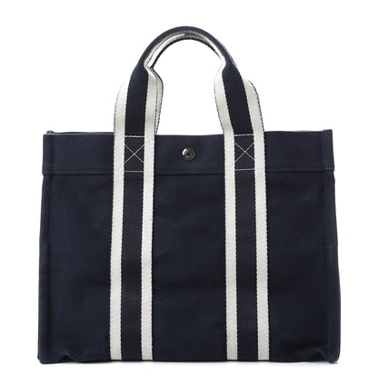Hermes Canvas Fourre Tout PM Navy 1 of 20