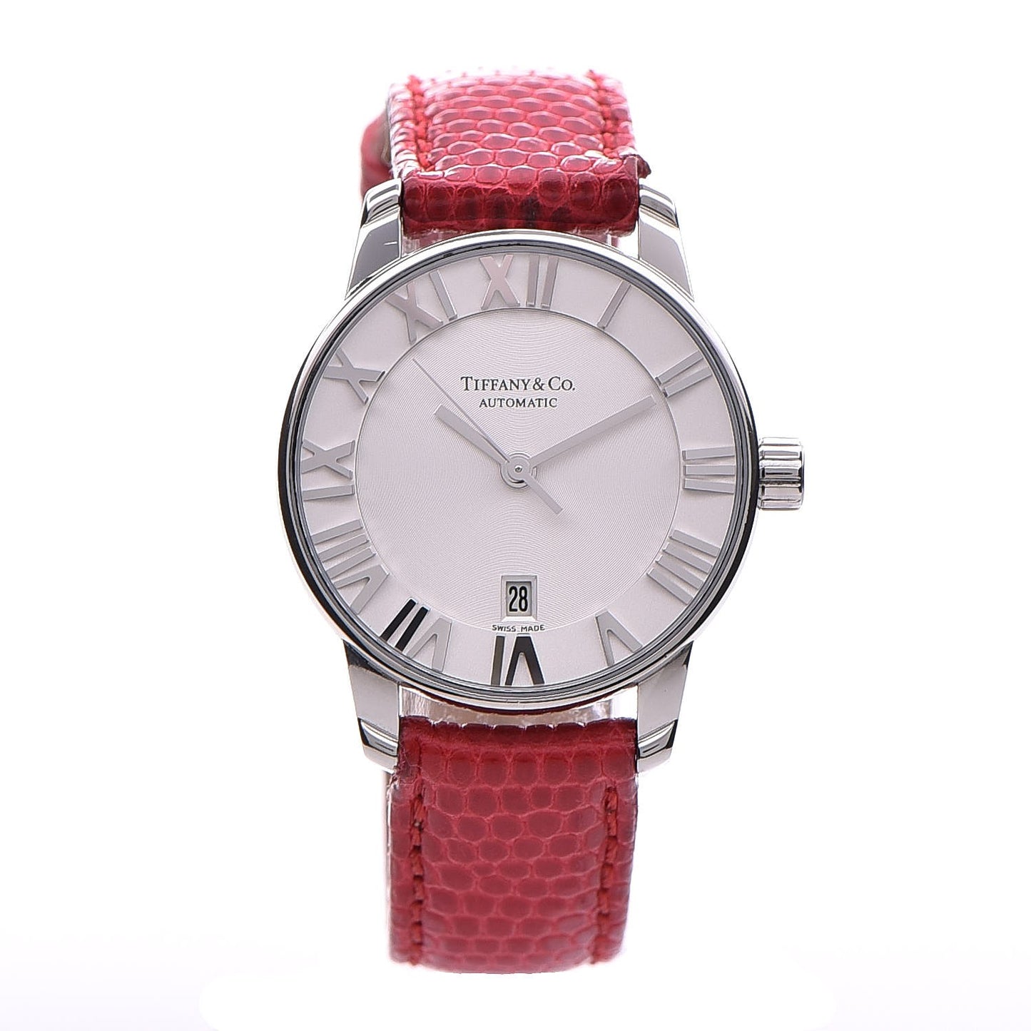Stainless Steel Lizzard 37mm Atlas 3-Hand Automatic Watch
