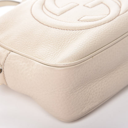 Gucci Pebbled Calfskin Small Soho Disco Bag Off White 10 of 15
