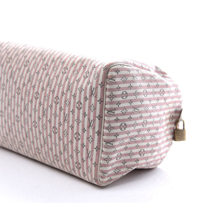 Louis Vuitton Mini Lin Croisette Speedy 30 Rouge 7 of 10