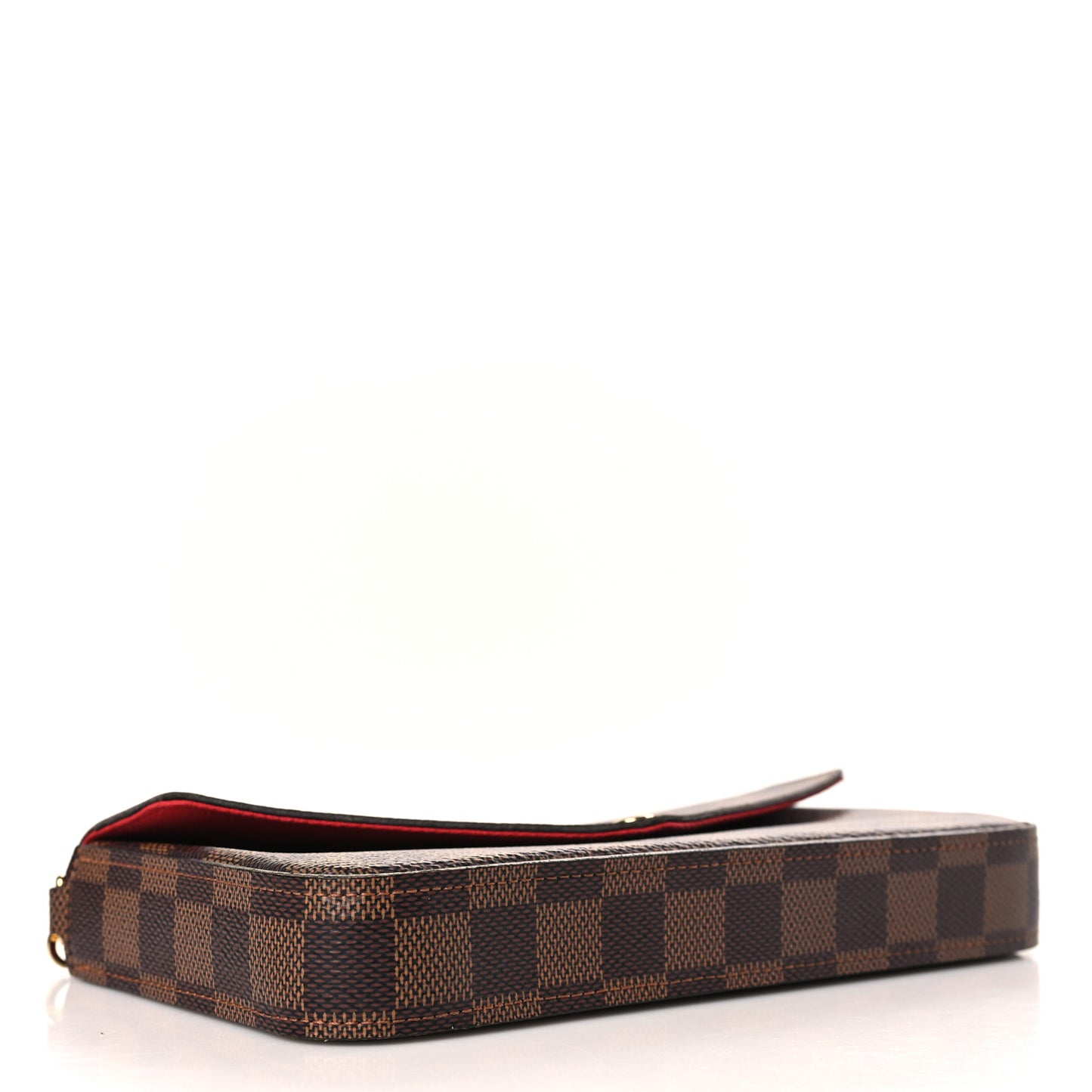 Damier Ebene Pochette Felicie Chain Wallet