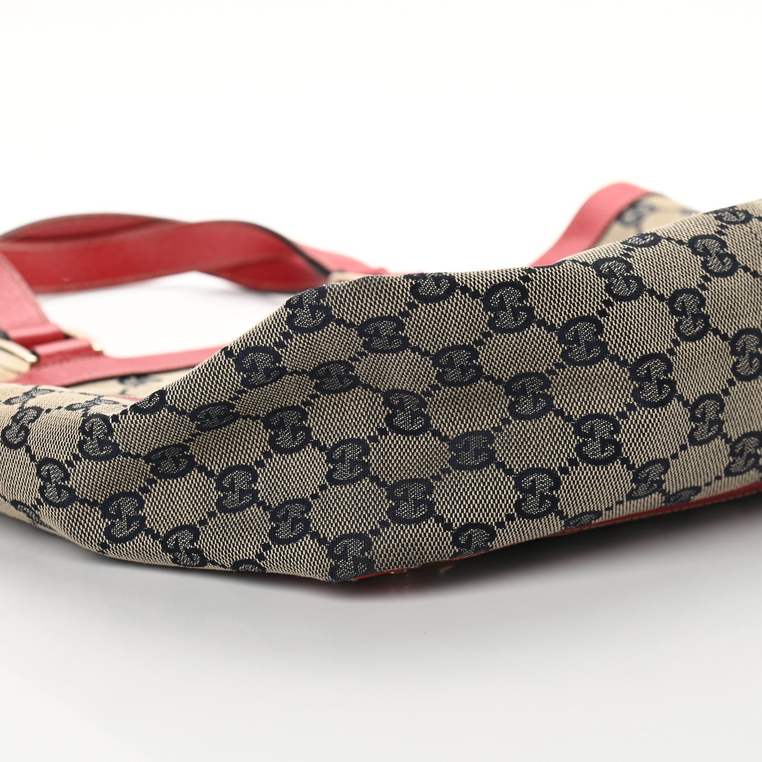 Gucci Monogram Small AbbeyTote Navy Red 5 of 9