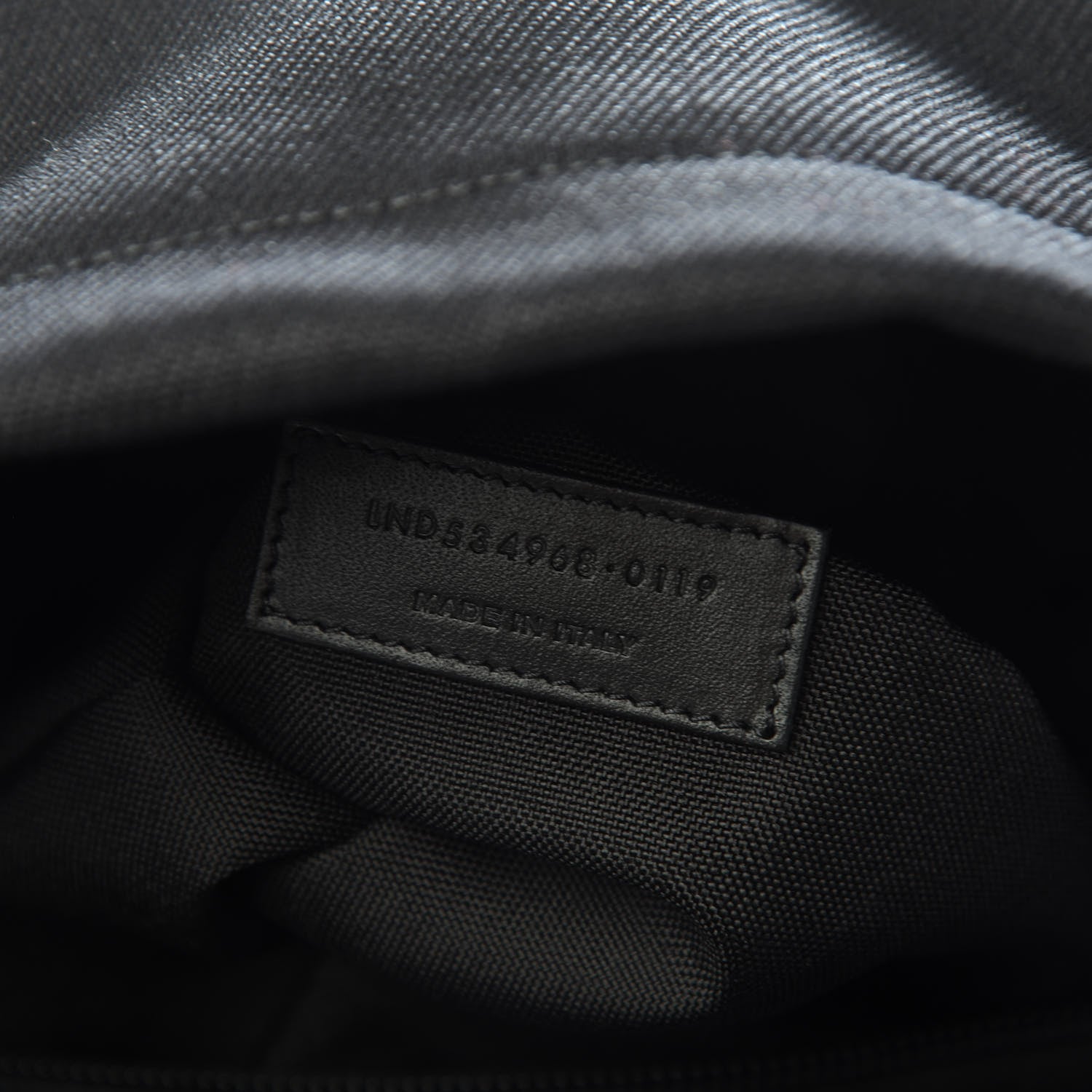 Saint Laurent Canvas SL Playing Cards City Backpack Black 6 of 9