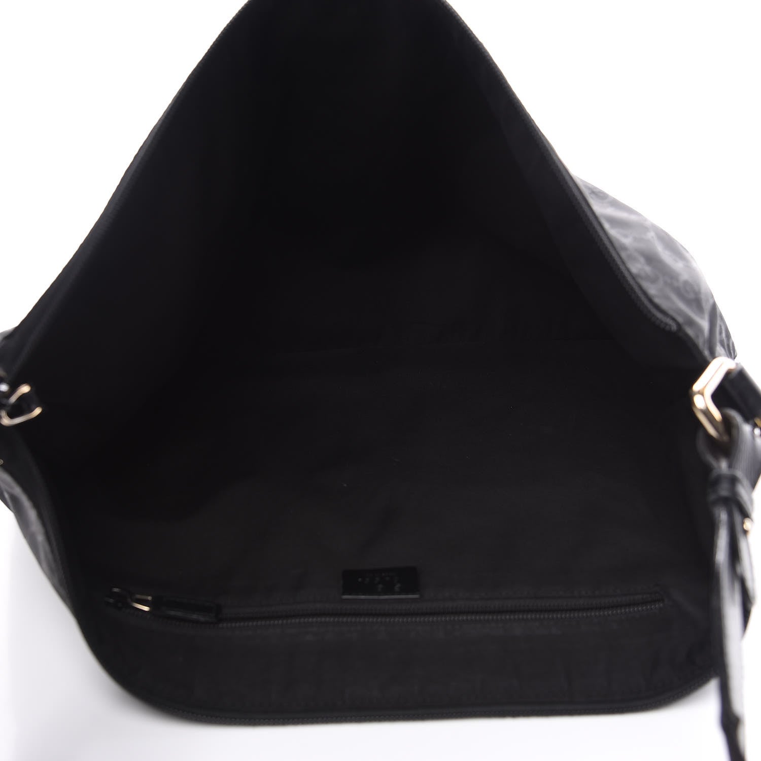 Gucci Nylon Monogram Messenger Black 4 of 12