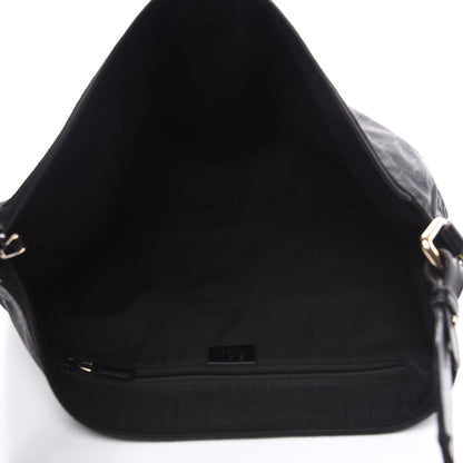 Gucci Nylon Monogram Messenger Black 4 of 12