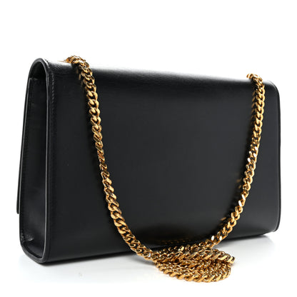 Saint Laurent Smooth Calfskin Medium Classic Monogram Kate Tassel Satchel Black 3 of 9