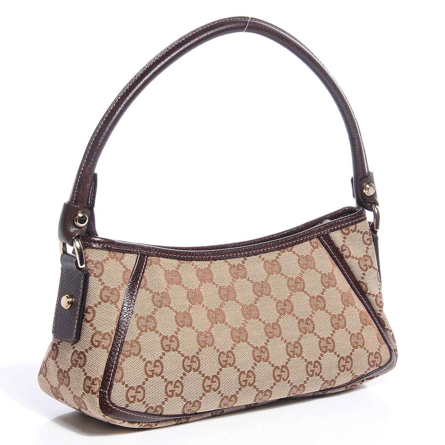 Monogram D Ring Abbey Pochette Brown