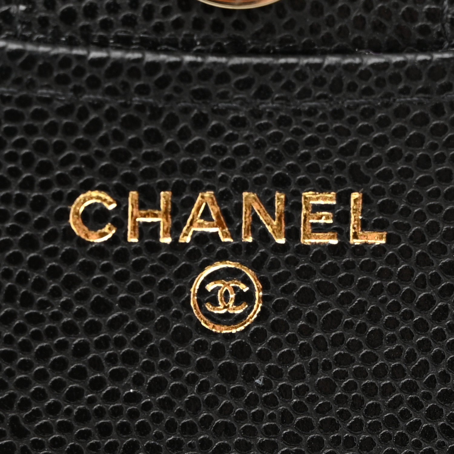 Chanel Caviar Quilted Flap Phone Holder With Chain Black 7 of 13