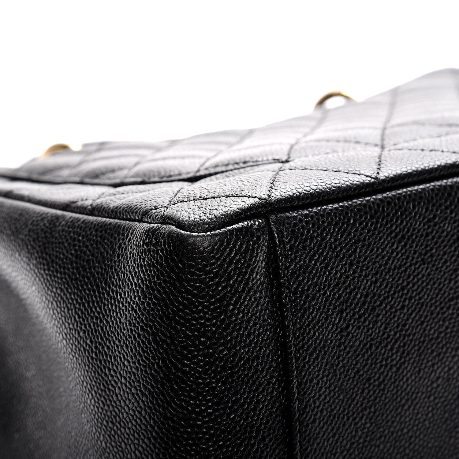 Chanel Caviar Quilted Grand Shopping Tote GST Black 10 of 11