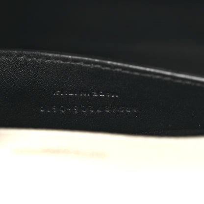 Saint Laurent Grain De Poudre Textured Mixed Matelasse Medium Triquilt Monogram Satchel Crema Soft 6 of 12