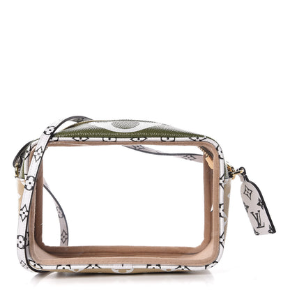 Louis Vuitton Monogram Giant Beach Pouch Kaki 1 of 10