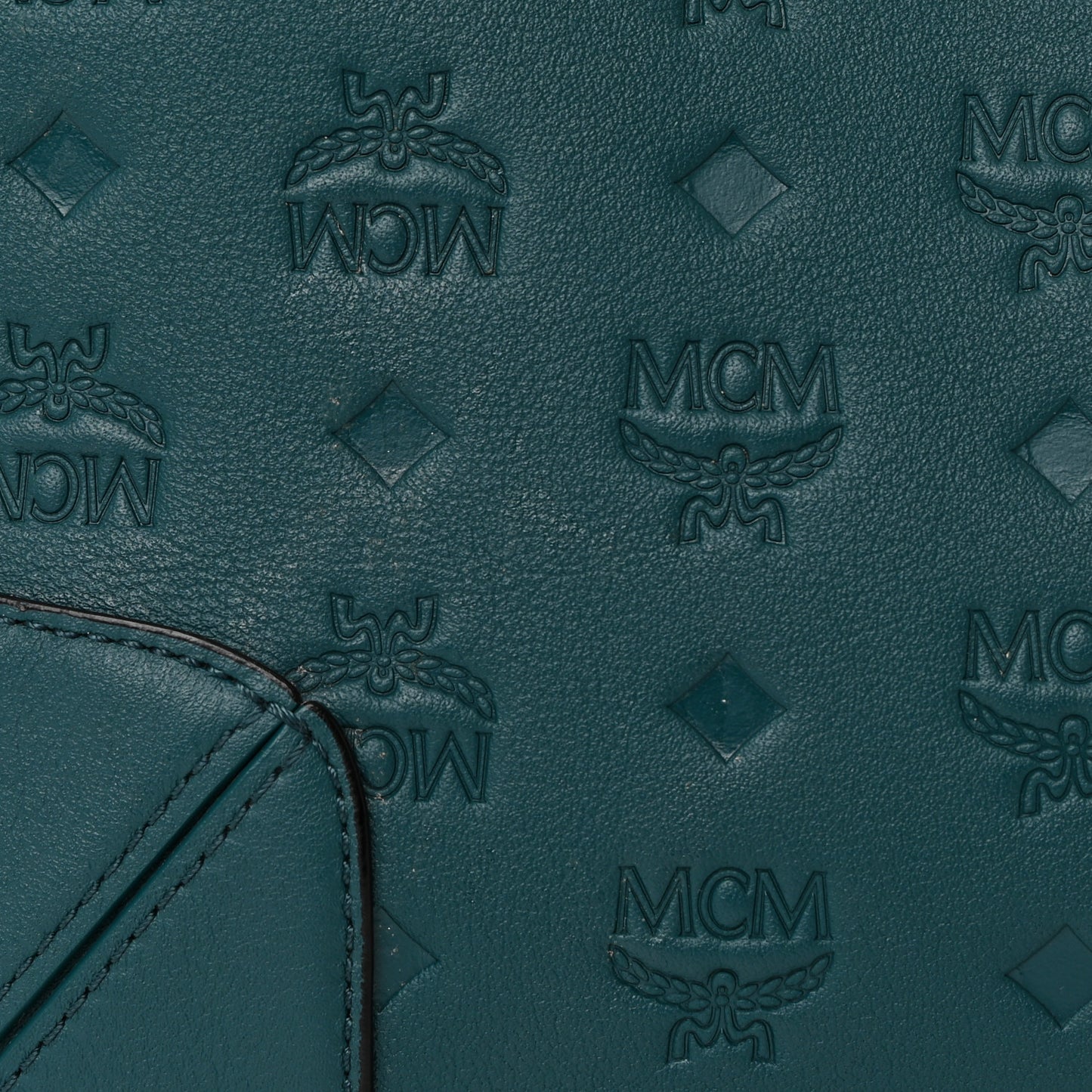 Calfskin Ottomar Monogram Medium Klara Hobo Blue