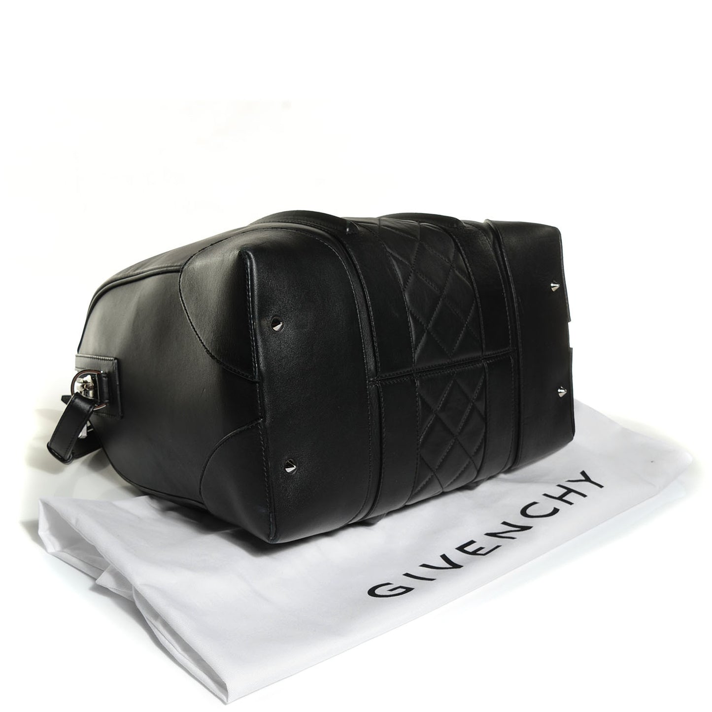 Lambskin Quilted Large Lucrezia Black