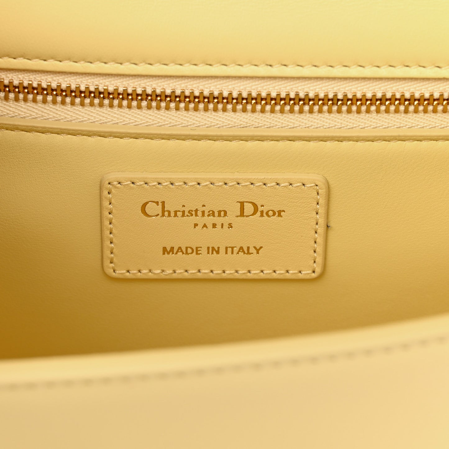 Calfskin 30 Montaigne Flap Bag Yellow
